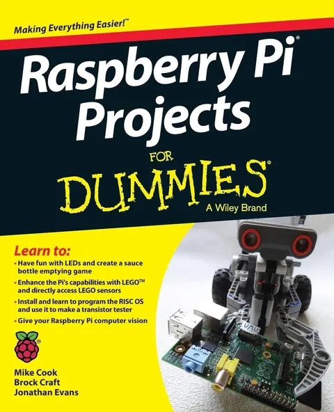 Cover of Raspberry Pi Projects for Dummies