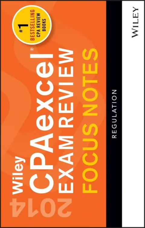 Cover of Wiley CPAexcel Exam Review Focus Notes 2014