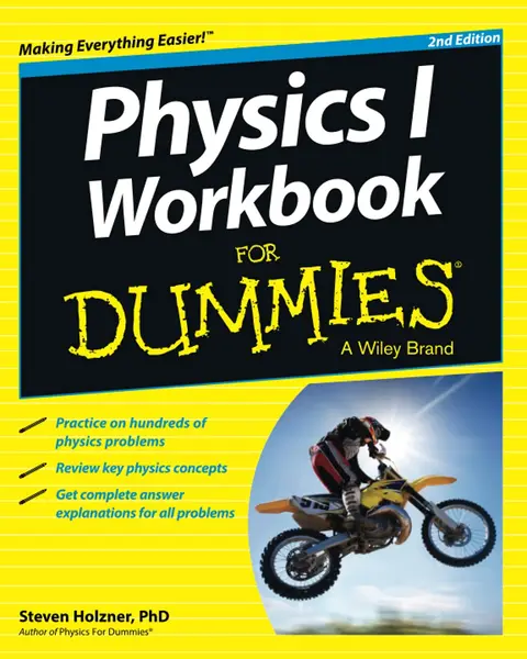 Cover of Physics I Workbook for Dummies