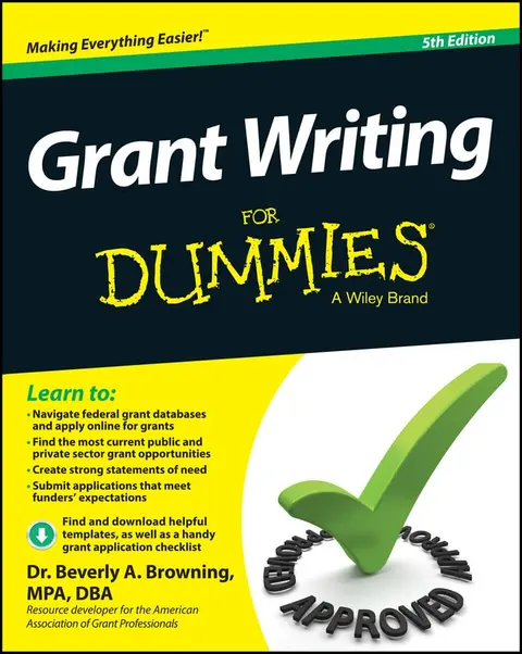 Cover of Grant Writing for Dummies