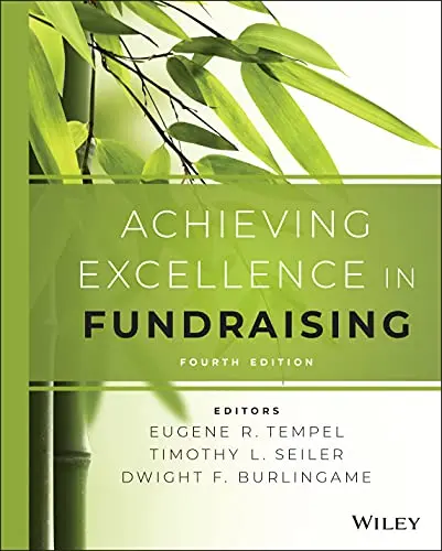 Cover of Achieving Excellence in Fundraising + Website
