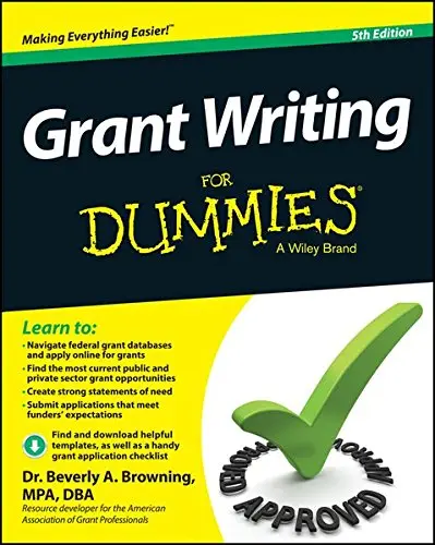 Cover of Grant Writing for Dummies