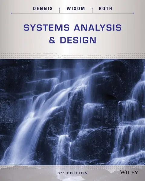 Cover of Systems Analysis and Design