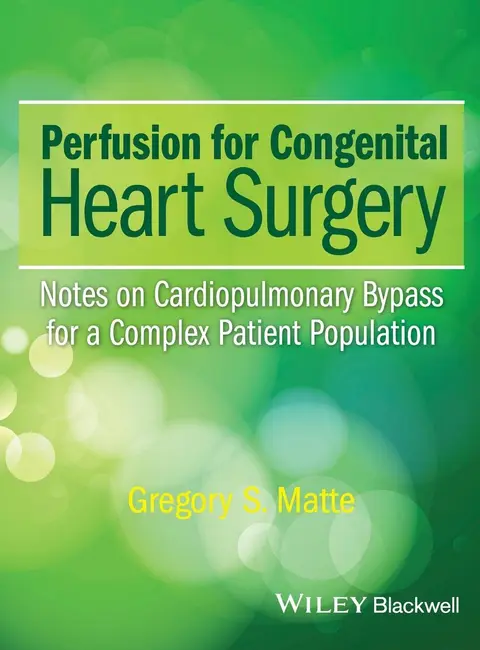 Cover of Perfusion for Congenital Heart Surgery