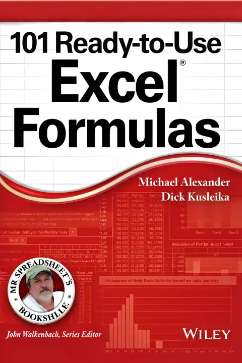 Cover of 101 Ready-to-Use Excel Formulas