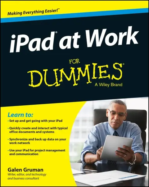 Cover of iPad at Work for Dummies