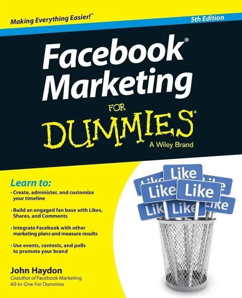 Cover of Facebook Marketing for Dummies