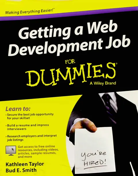 Cover of Getting a Web Development Job for Dummies