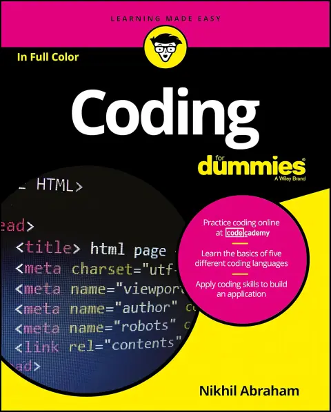 Cover of Coding for Dummies