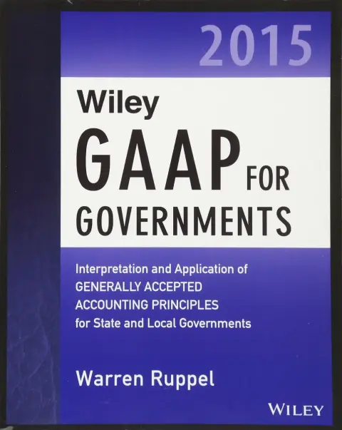 Cover of Wiley GAAP for Governments 2015
