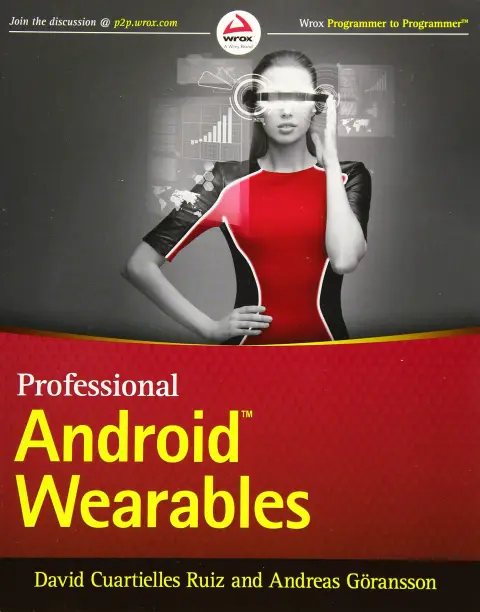 Cover of Professional Android Wearables