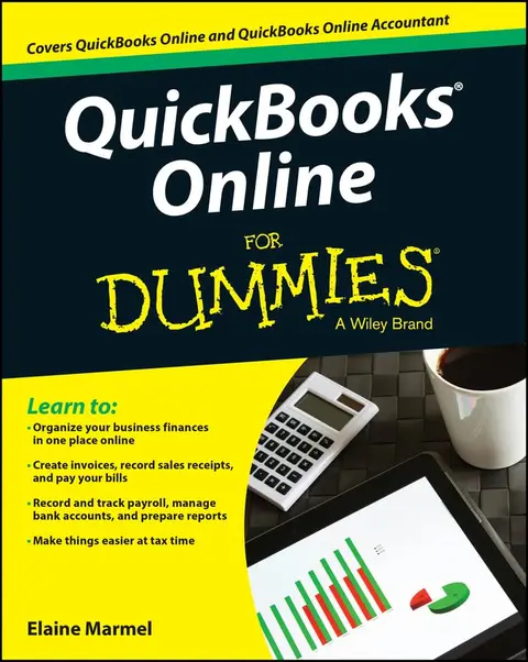 Cover of QuickBooks Online for Dummies