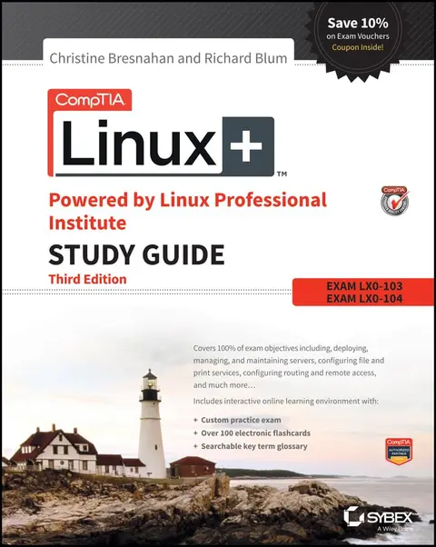 Cover of CompTIA Linux+ Powered by Linux Professional Institute