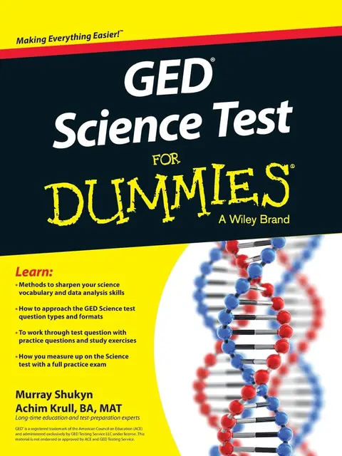 Cover of GED Science for Dummies