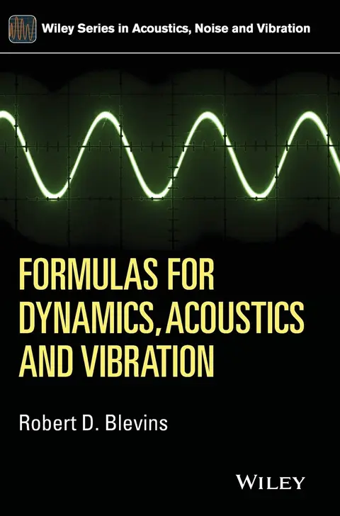 Cover of Formulas for Dynamics, Acoustics and Vibration