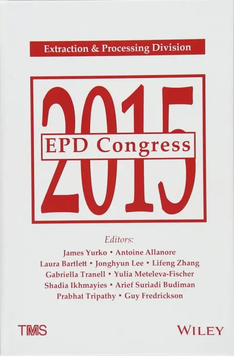 Cover of EPD Congress 2015