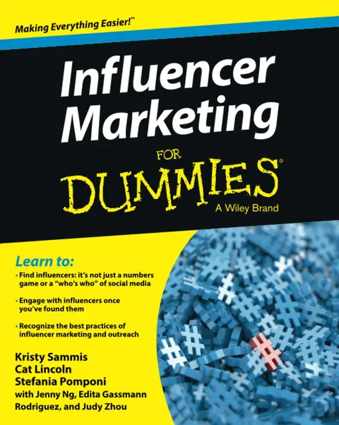 Cover of Influencer Marketing for Dummies