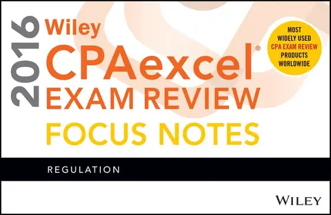 Cover of Wiley CPAexcel Exam Review 2016 Focus Notes