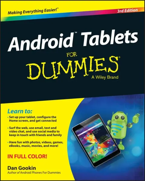 Cover of Android Tablets for Dummies, 3rd Edition