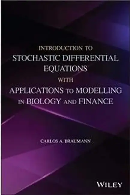 Cover of Introduction To Stochastic Differential Equations With Applications To