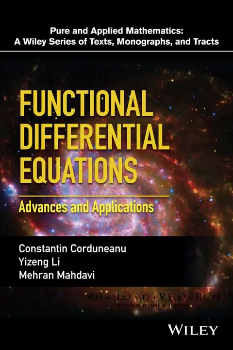 Cover of Functional Differential Equations Advances and Applications