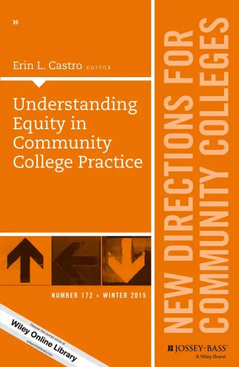Cover of Understanding Equity in Community College Practice