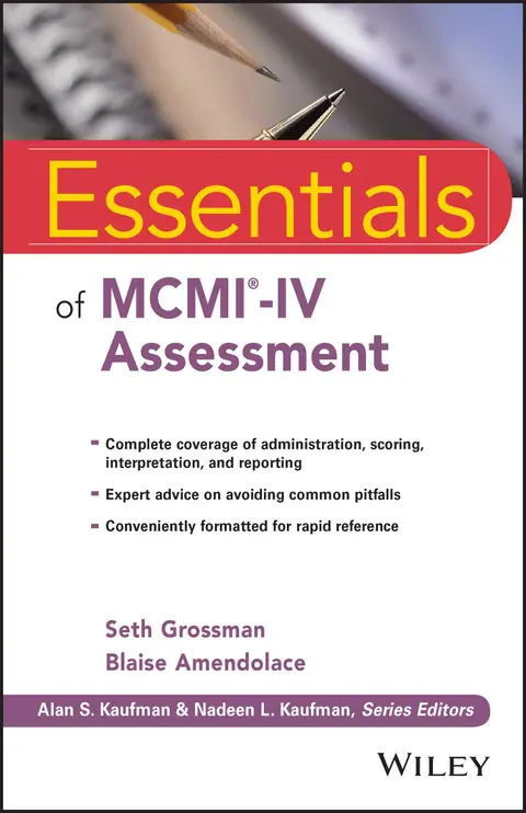 Cover of Essentials of MCMI-IV Assessment