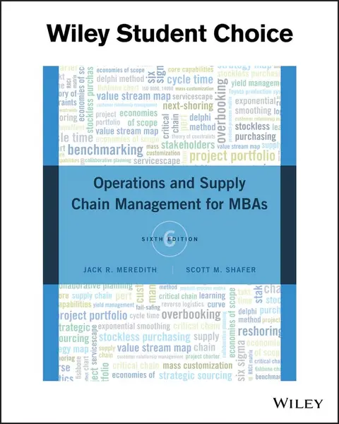 Cover of Operations and Supply Chain Management for MBAs