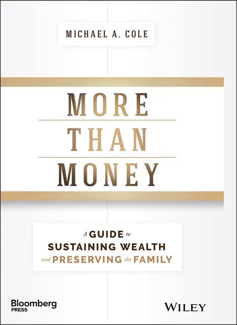 Cover of More Than Money