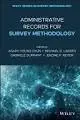 Cover of Administrative Records for Survey Methodology