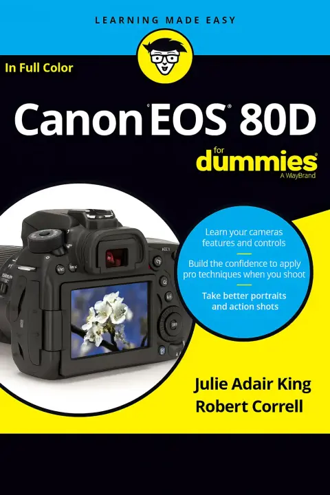 Cover of Canon EOS 80D for Dummies
