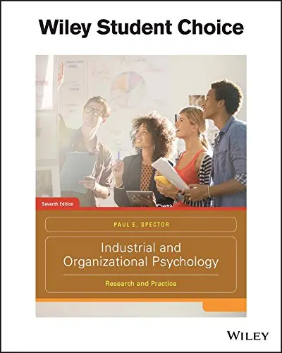 Cover of Industrial and Organizational Psychology