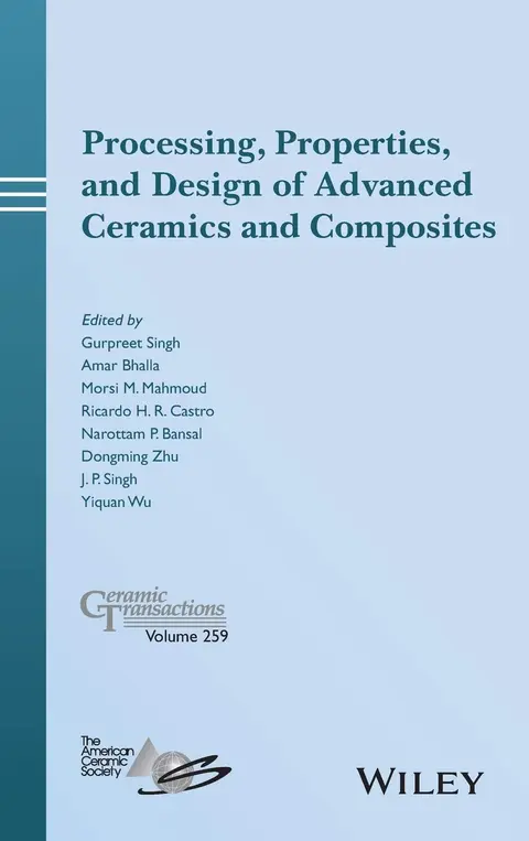 Cover of Processing, Properties, and Design of Advanced Ceramics and Composites