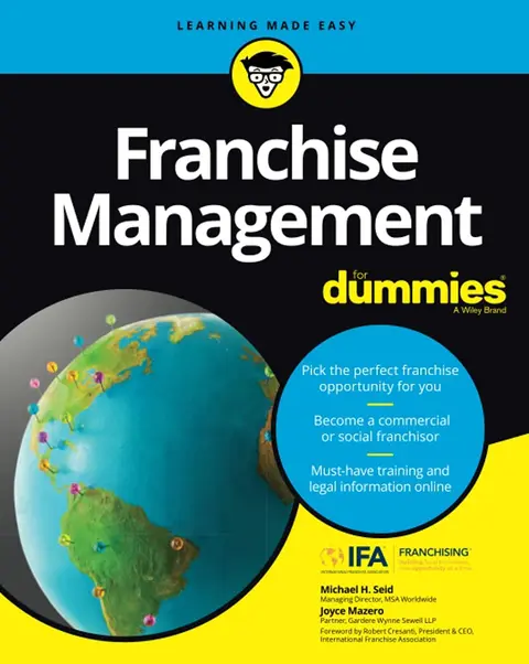Cover of Franchise Management for Dummies