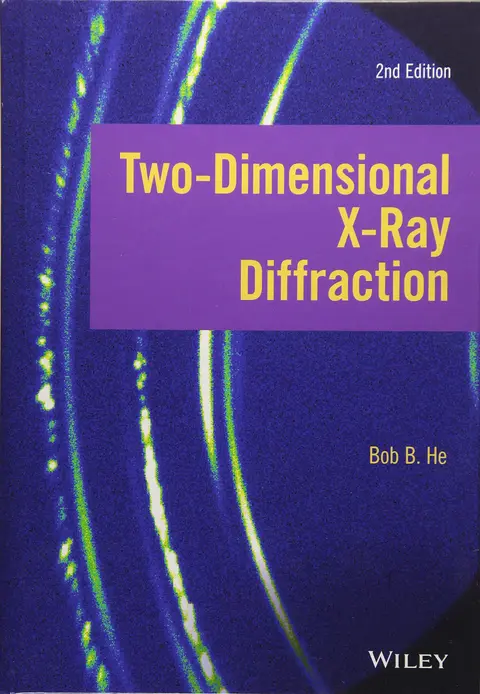 Cover of Two-dimensional X-ray Diffraction