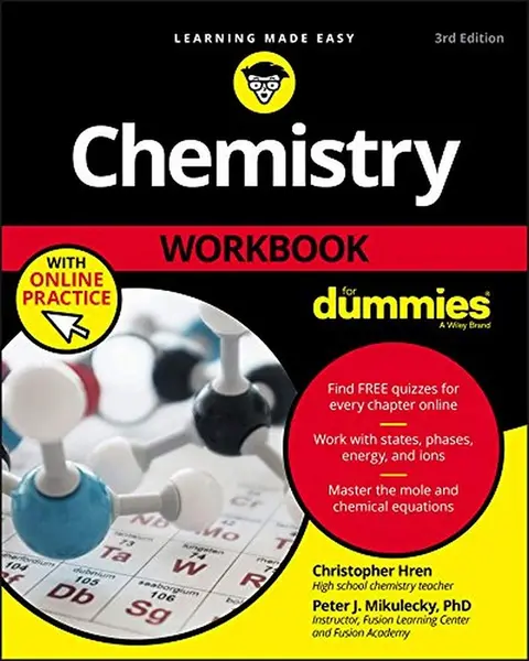 Cover of Chemistry Workbk for Dummies