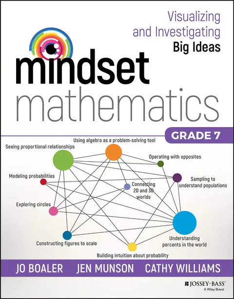 Cover of Mindset Mathematics - Visualizing and Investigating Big Ideas, Grade 7