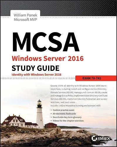 Cover of MCSA Windows Server 2016 Study Guide