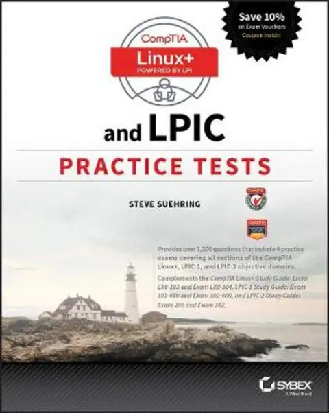 Cover of CompTIA Linux+ and LPIC Practice Tests