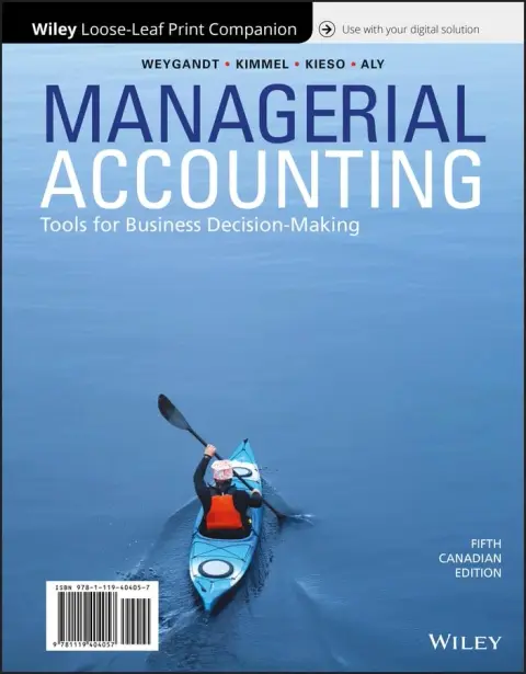 Cover of Managerial Accounting