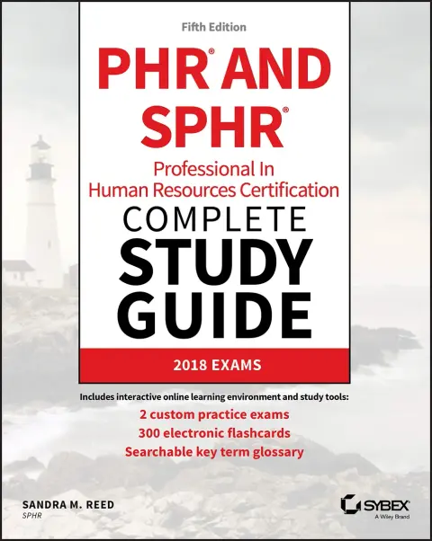Cover of PHR and SPHR Professional in Human Resources Certification Complete Study Guide