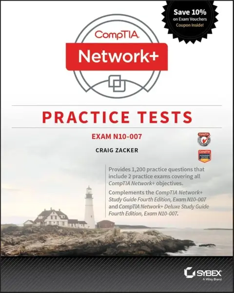 Cover of Comptia Network+ Practice Tests