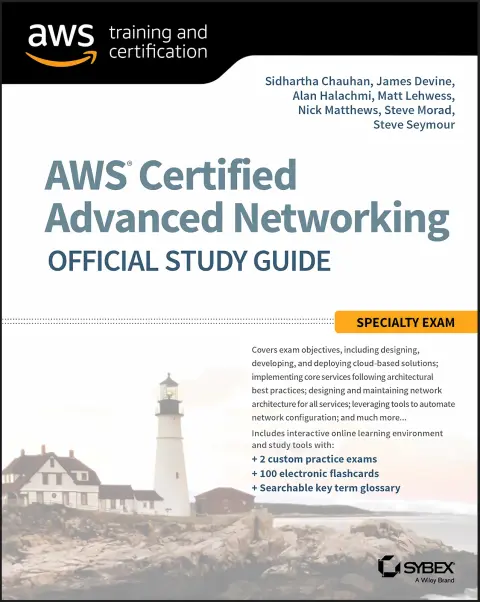 Cover of Aws Certified Advanced Networking Official Study Guide