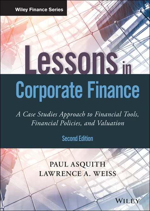 Cover of Lessons in Corporate Finance