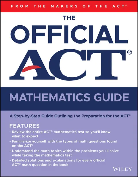 Cover of The Official ACT Mathematics Guide
