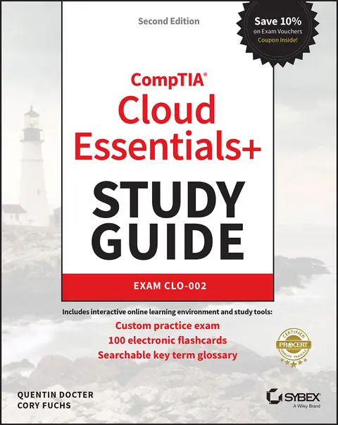 Cover of CompTIA Cloud Essentials+ Study Guide