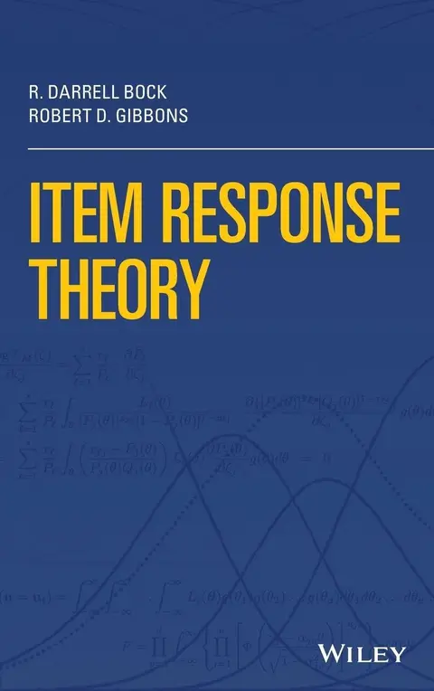 Cover of Item Response Theory