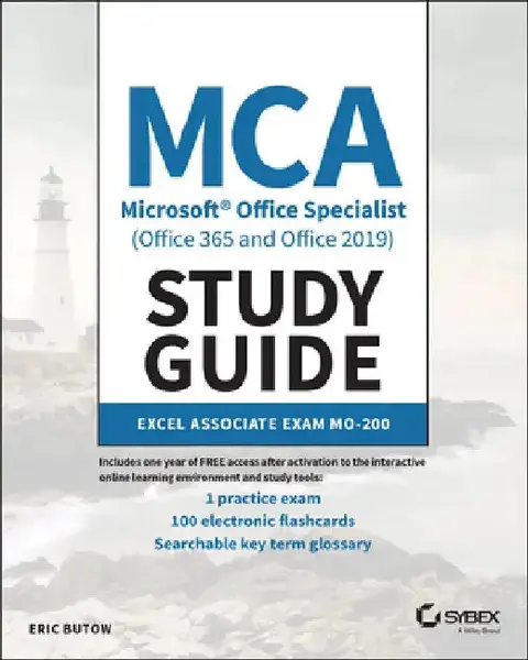 Cover of MCA Microsoft Office Specialist Excel Study Guide