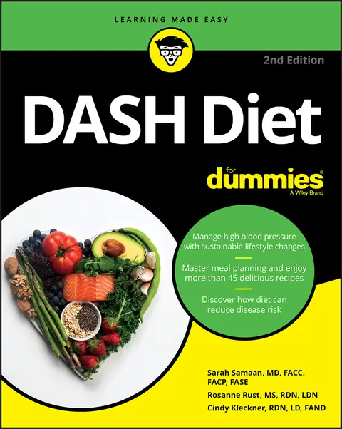Cover of DASH Diet for Dummies, 2nd Edition