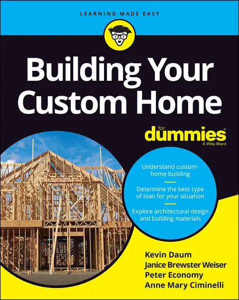 Cover of Building Your Custom Home for Dummies